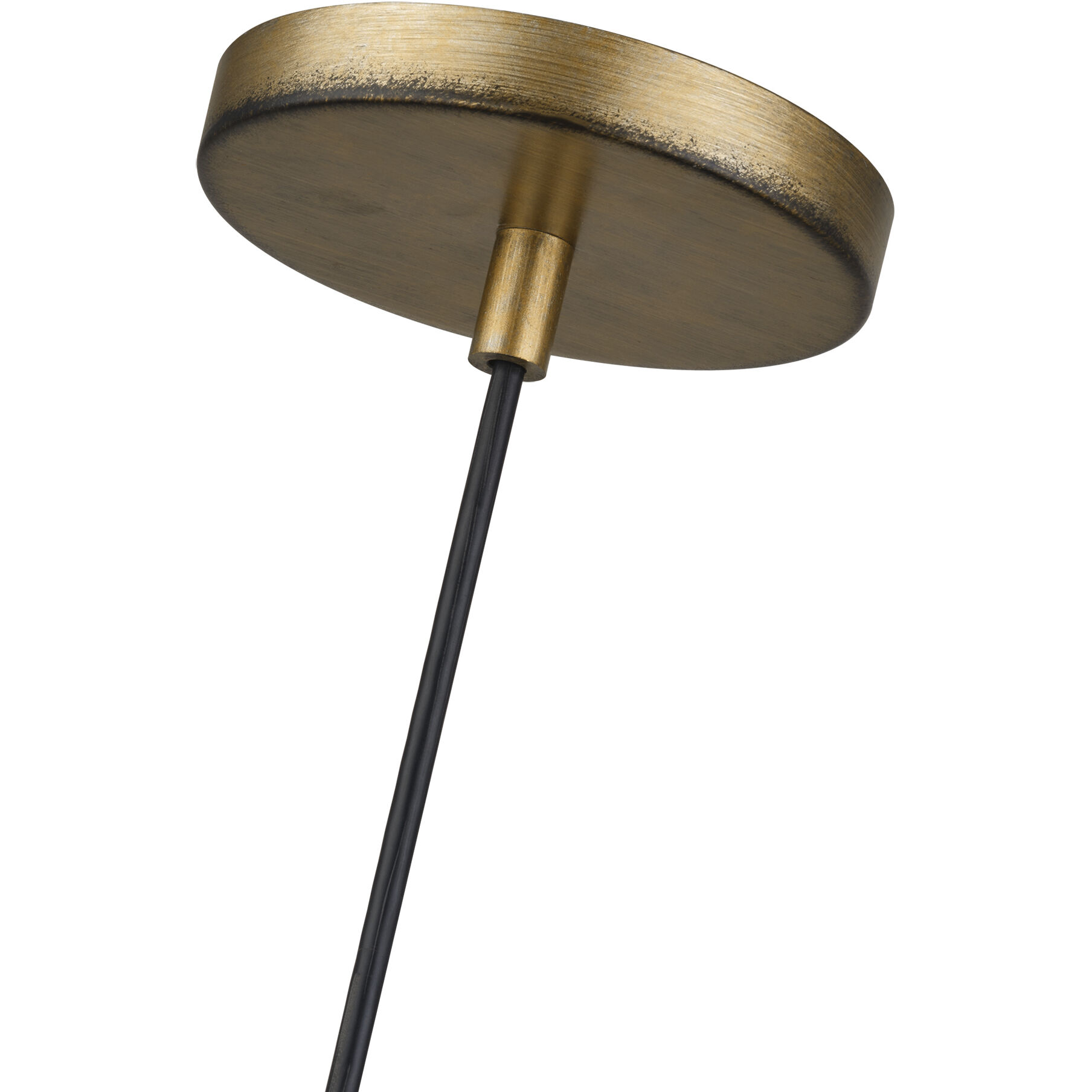 Weavington 1 Light 8.5 inch Antique Gold Leaf Mini Pendant Ceiling Light