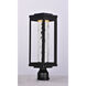 Salon LED LED 20 inch Black Outdoor Pole/Post Mount in Water
