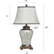 Magonia 28.5 inch 100 watt Cream and Off-White and Antique Gold Table Lamp Portable Light in Antique White with Gold
