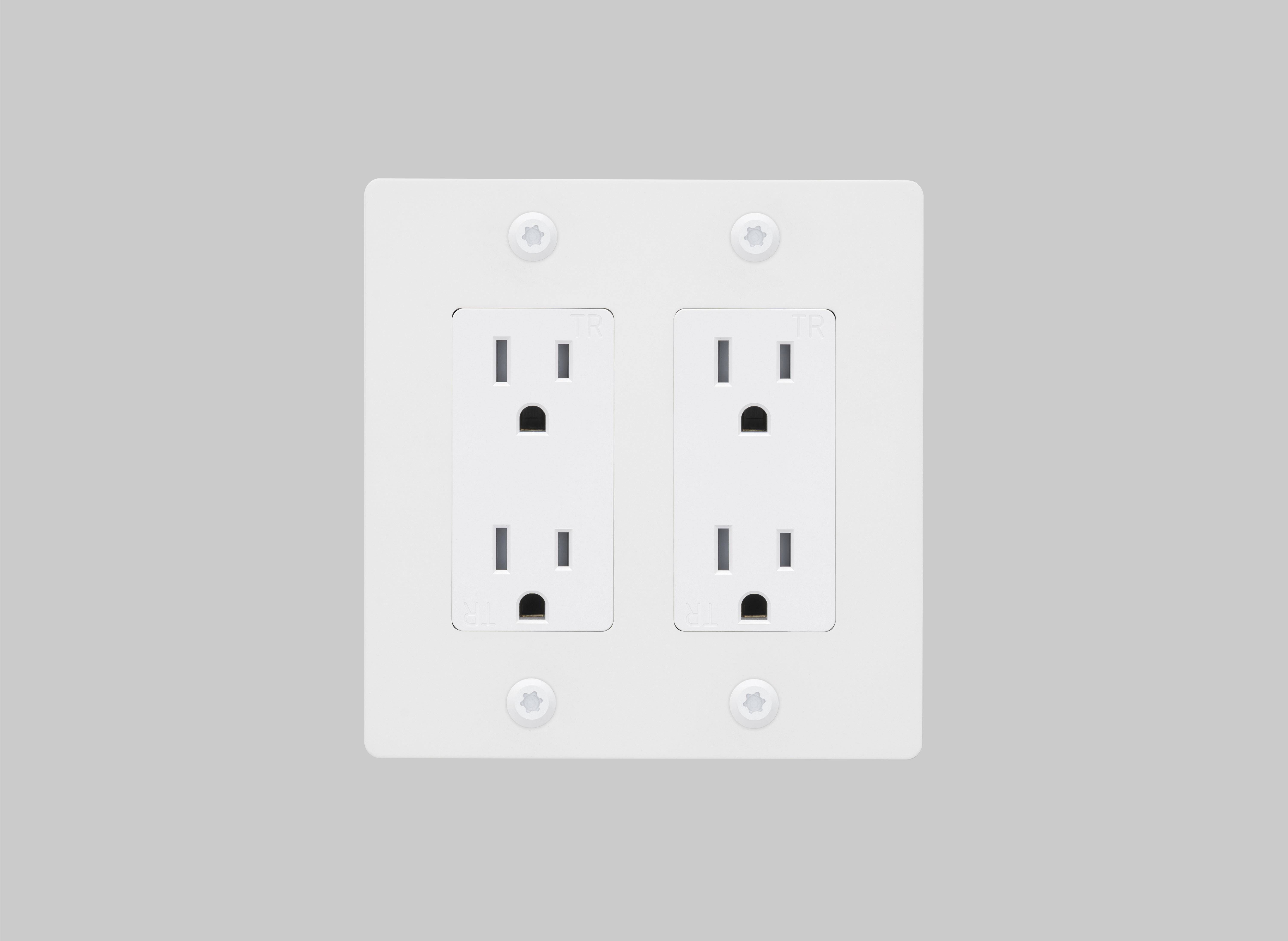 2G Duplex 4.56 inch Dimmer and Switch