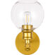 Collier 1 Light 6 inch Brass Wall sconce Wall Light