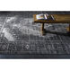 Zahra 66 X 42 inch Gray Rug, Rectangle