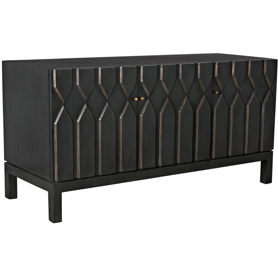 Anubis 60 X 22 inch Pale Rubbed Sideboard