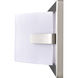 Bow LED 31 inch Brushed Nickel Vanity Light Wall Light