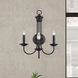 Estate 3 Light 14 inch Bronze Wall Sconce Wall Light