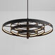 Borealis 5 Light 36 inch Black Pendant Ceiling Light