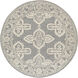 Granada 72 X 72 inch Gray Rug in 6 Ft Round, Round