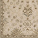Caesar 96 X 96 inch Beige/Medium Gray/Tan/Sage/Dark Brown Handmade Rug in 8 Ft Square, Wool