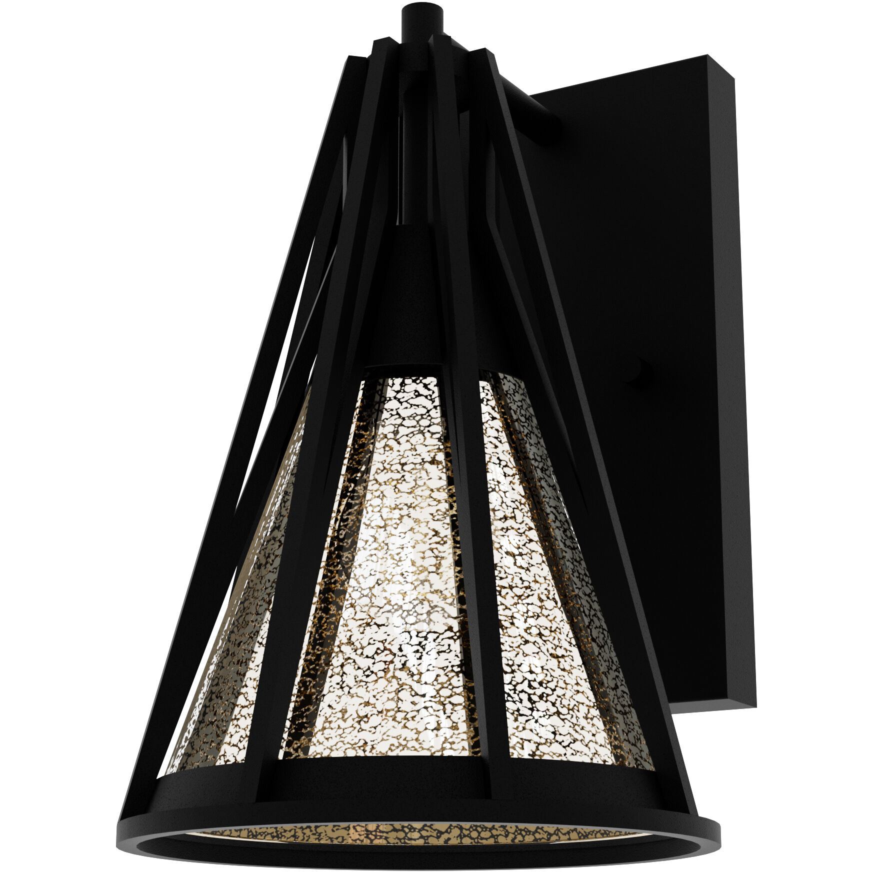 Rafner 1 Light 7 inch Natural Black Iron Wall Sconce Wall Light, Medium