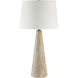 Almeria 28.5 inch 100.00 watt Natural Table Lamp Portable Light