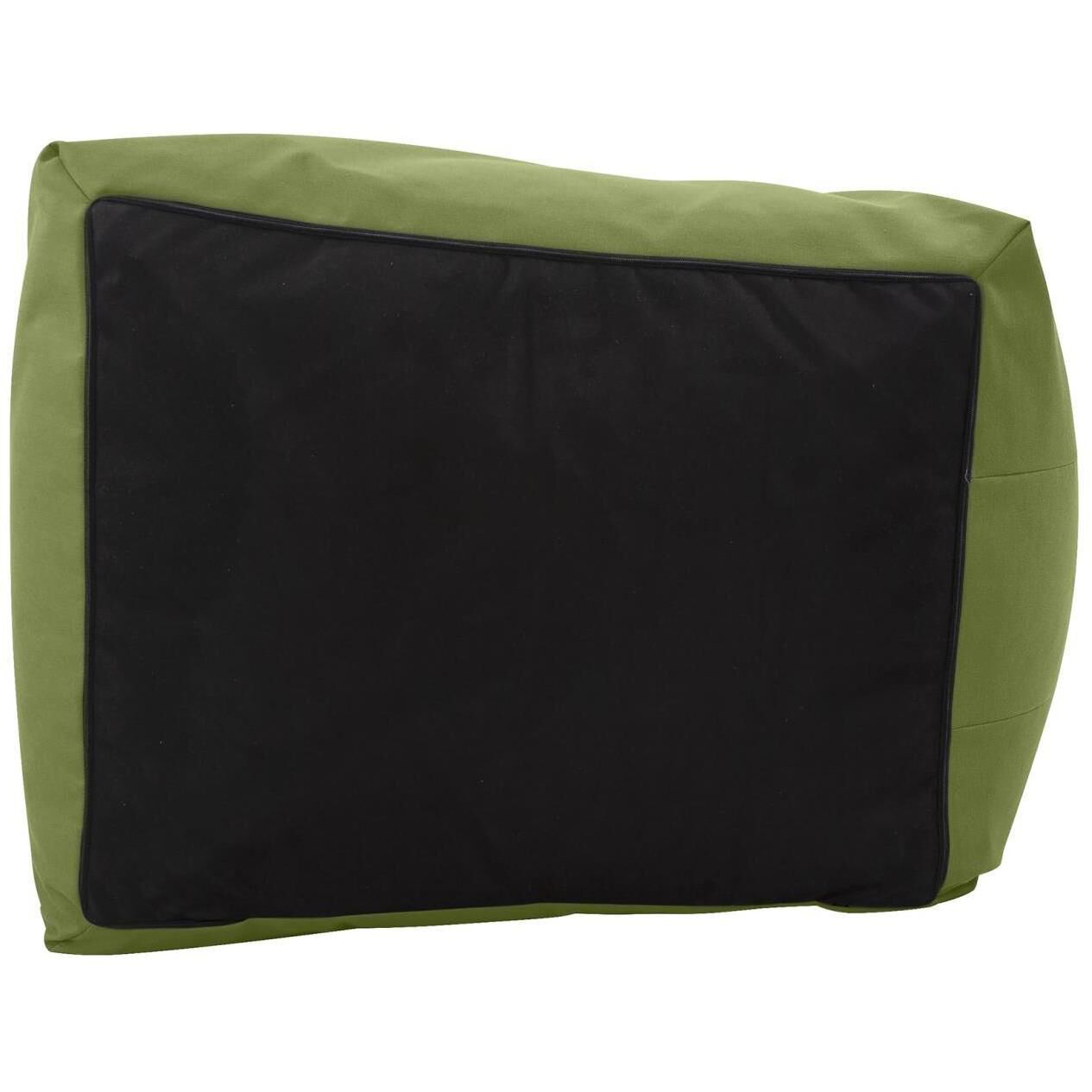 Seascape Moss Outdoor Pouf Chair Cover