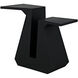 Gaston 30 X 25 inch Matte Black Console/Side Table