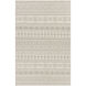 Mardin 66 X 42 inch Light Grey Rug in 4 X 6, Rectangle