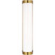 AH by Alexa Hampton Ifran 2 Light 5 inch Burnished Brass Vanity Light Wall Light