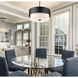 Counterpoint 3 Light 18 inch Matte Black Pendant Ceiling Light