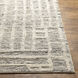 Manisa 96 X 30 inch Light Grey Rug, Runner