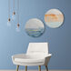 Horizons 2962 Multi and Orange and Blue and Metallic Wall Sculpture, The Studio