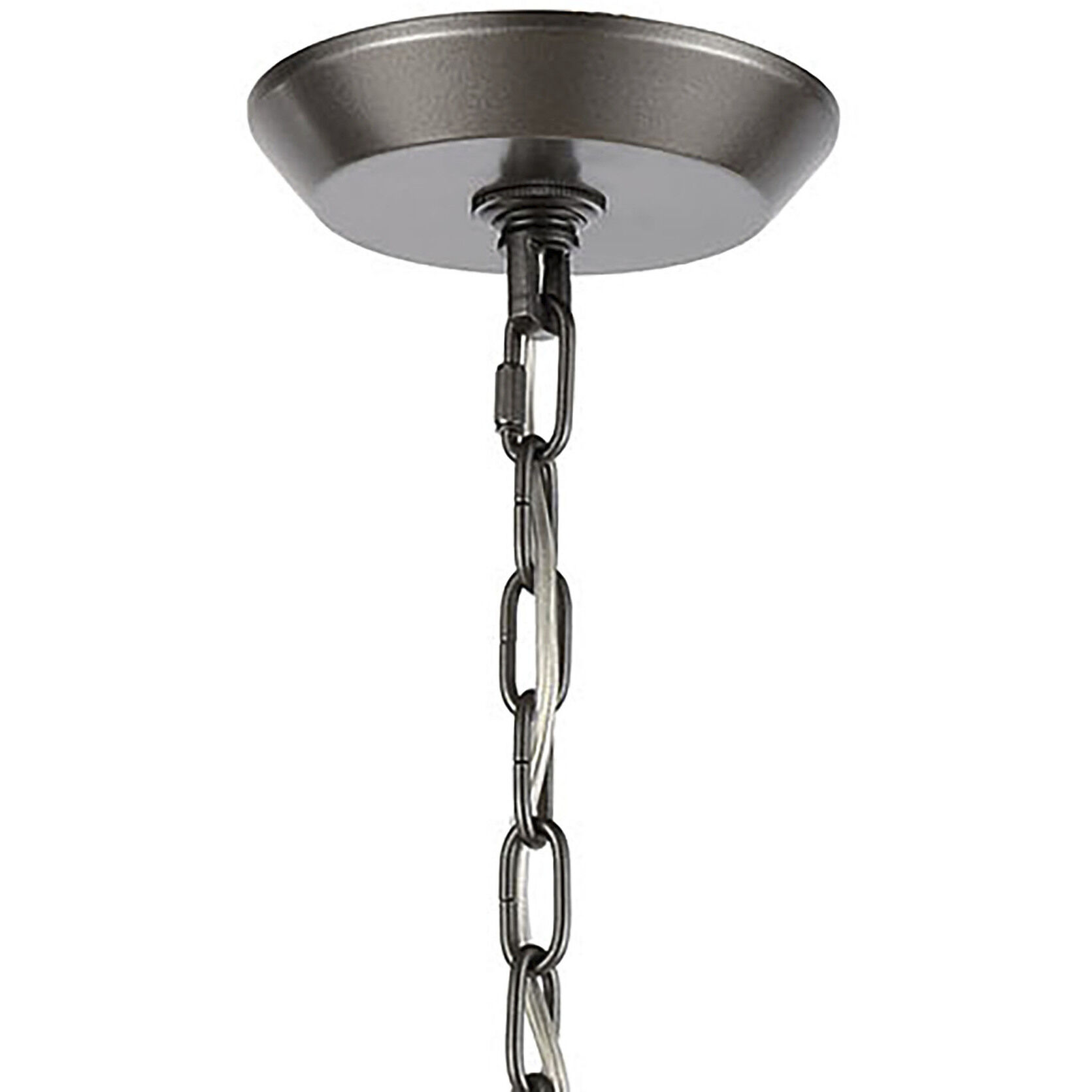 Naples 8 Light 26 inch Dark Graphite Chandelier Ceiling Light