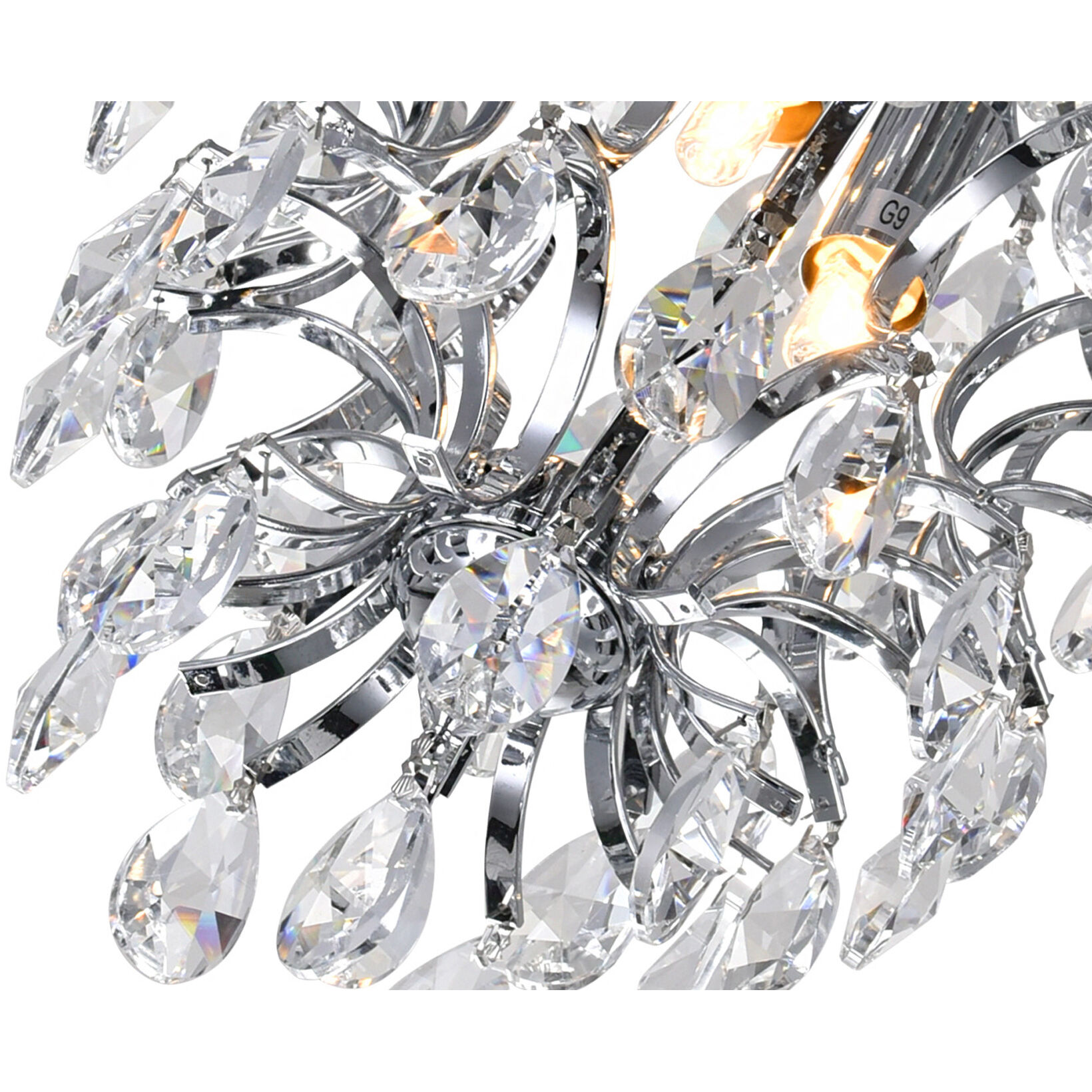 Charismatic 2 Light 9 inch Chrome Down Mini Pendant Ceiling Light