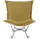 Alicante Gold Patio Scroll Puff Chair