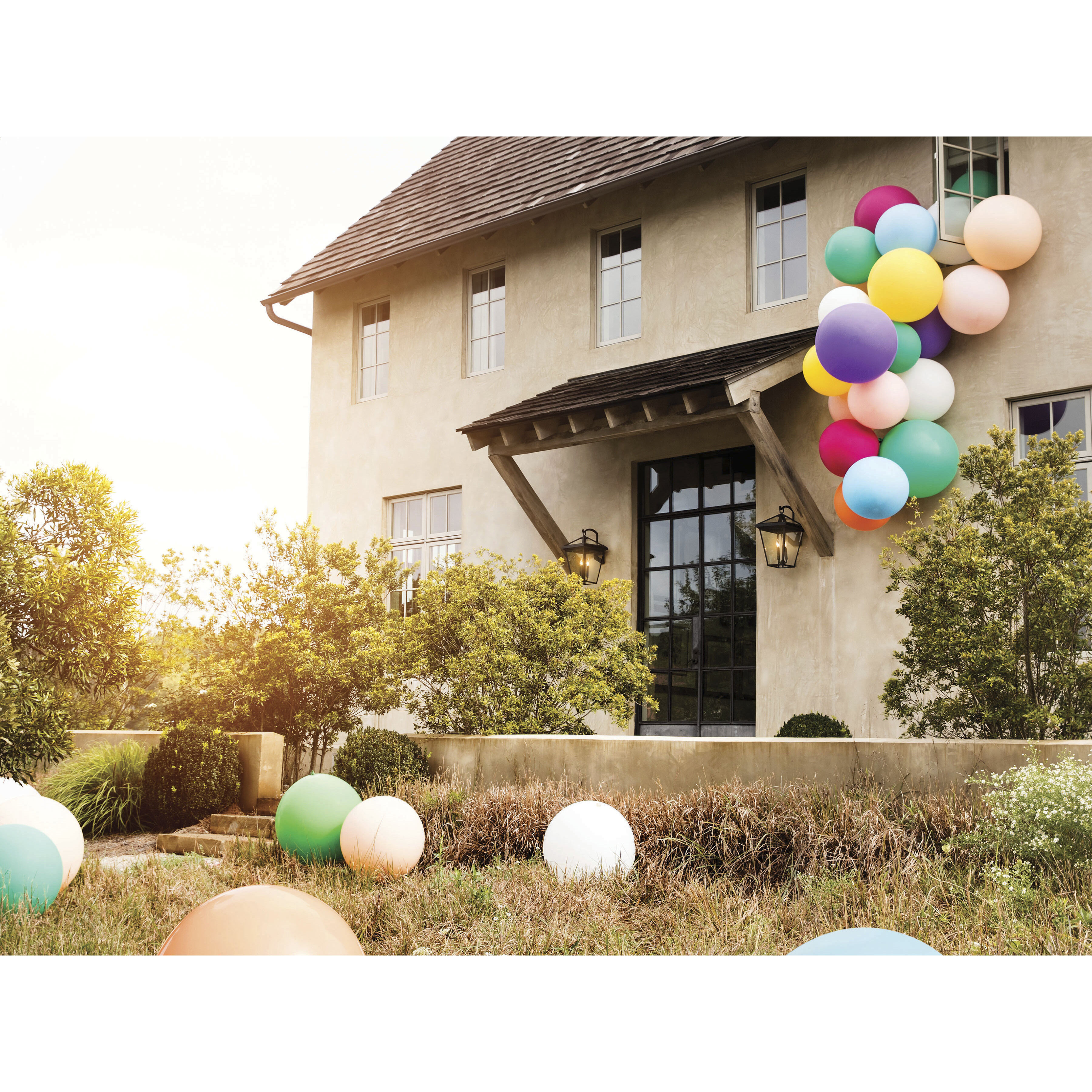 Estate Series Alford Place Outdoor Wall Mount Lantern in Oil Rubbed Bronze, Non-LED, Extra Large