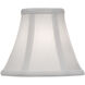 Ellie Off White 6 inch Lampshade, Drum