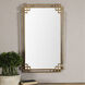 Devoll 37 X 23 inch Antique Gold Wall Mirror