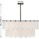 Ashton 10 Light 30 inch Mediterranean Bronze Pendant Ceiling Light, Essentials