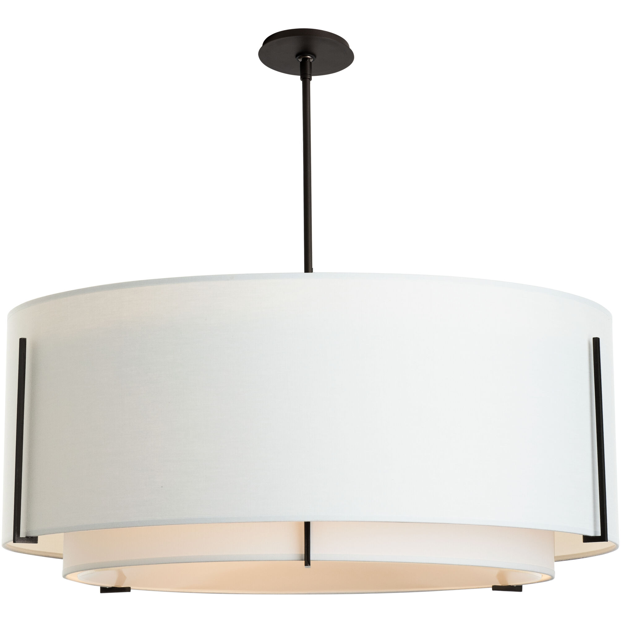 Exos Double Shade 3 Light 31.30 inch Pendant