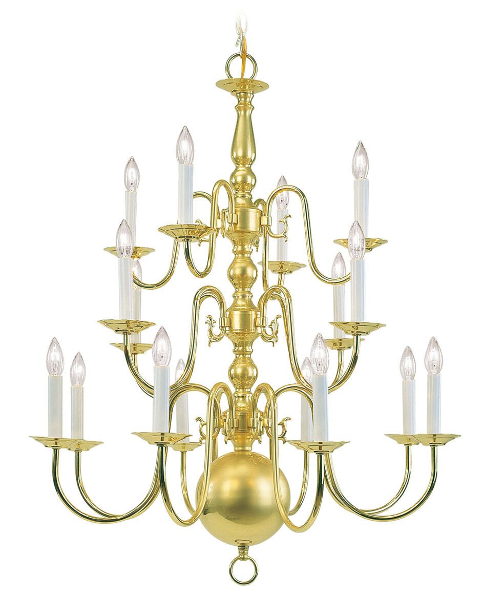Williamsburgh 16 Light 27.00 inch Chandelier