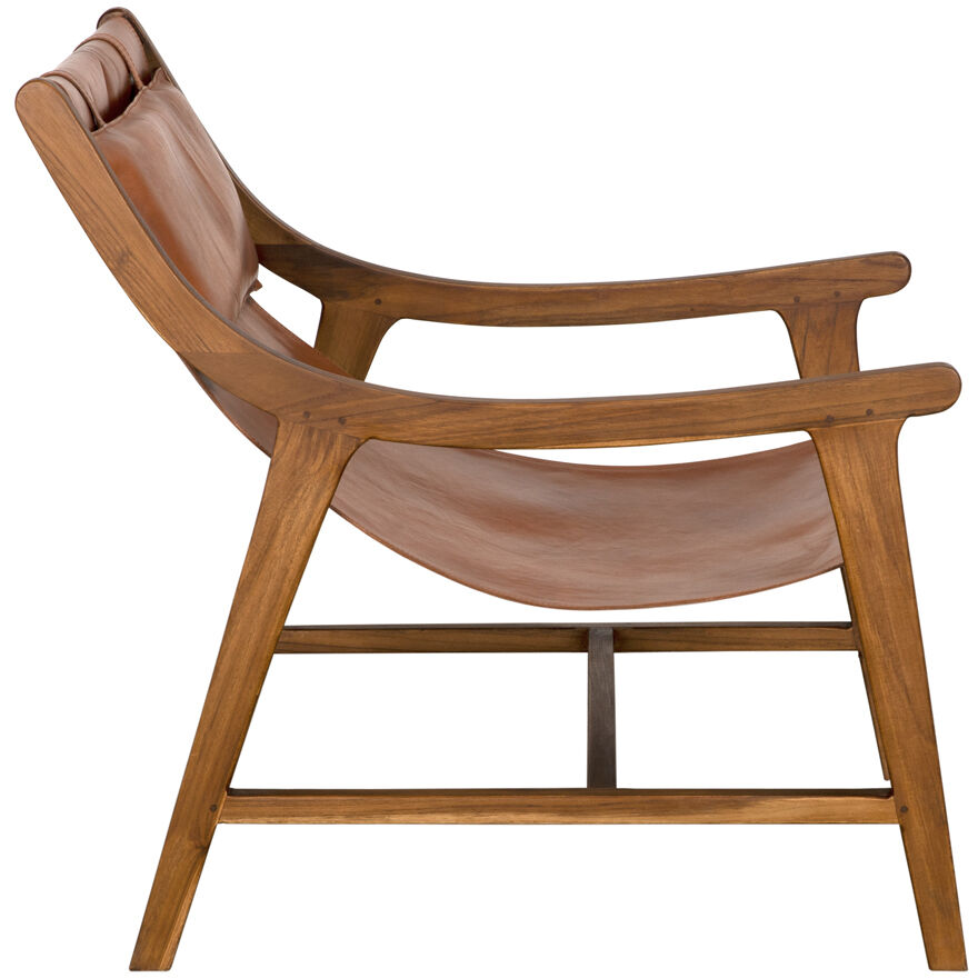 Gilberto Clear Coat Flat Occasional Chair