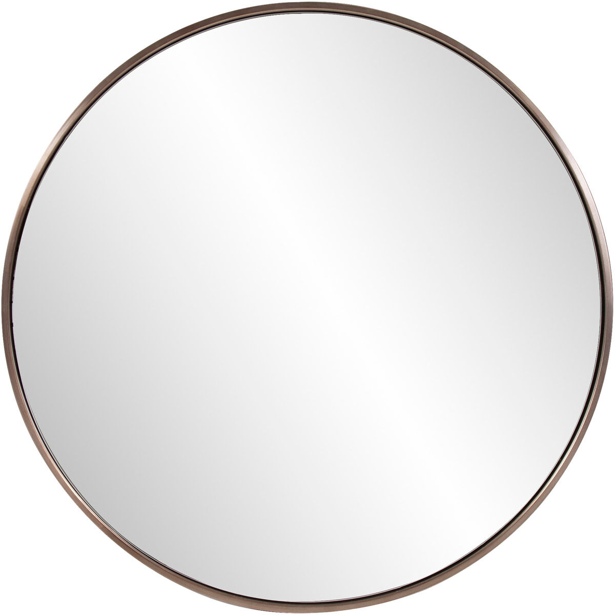 Copenhagen 30 X 30 inch Brushed Brass Wall Mirror