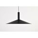 Corrine LED 14 inch Matte Black Pendant Ceiling Light