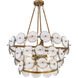 Kintrel 4 Light 28.75 inch Legacy Brass Pendant Ceiling Light