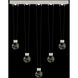 Aria 10 Light 43 inch Silver Pendant Ceiling Light