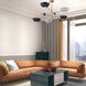 Canada 5 Light 32 inch Gold Chandelier Ceiling Light