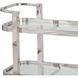 Carter Stainless Steel Bar Cart