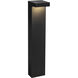 Evans 120-277 24 watt Black Exterior Bollard