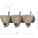 Kingston 3 Light 20 inch Oil Rubbed Bronze Bath Bar Wall Light