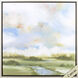 Cloudscape Blue and Green and Brown and Neutral Canvas, Propac