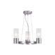 Midtown 3 Light 14.75 inch Polished Chrome Mini Chandelier Ceiling Light