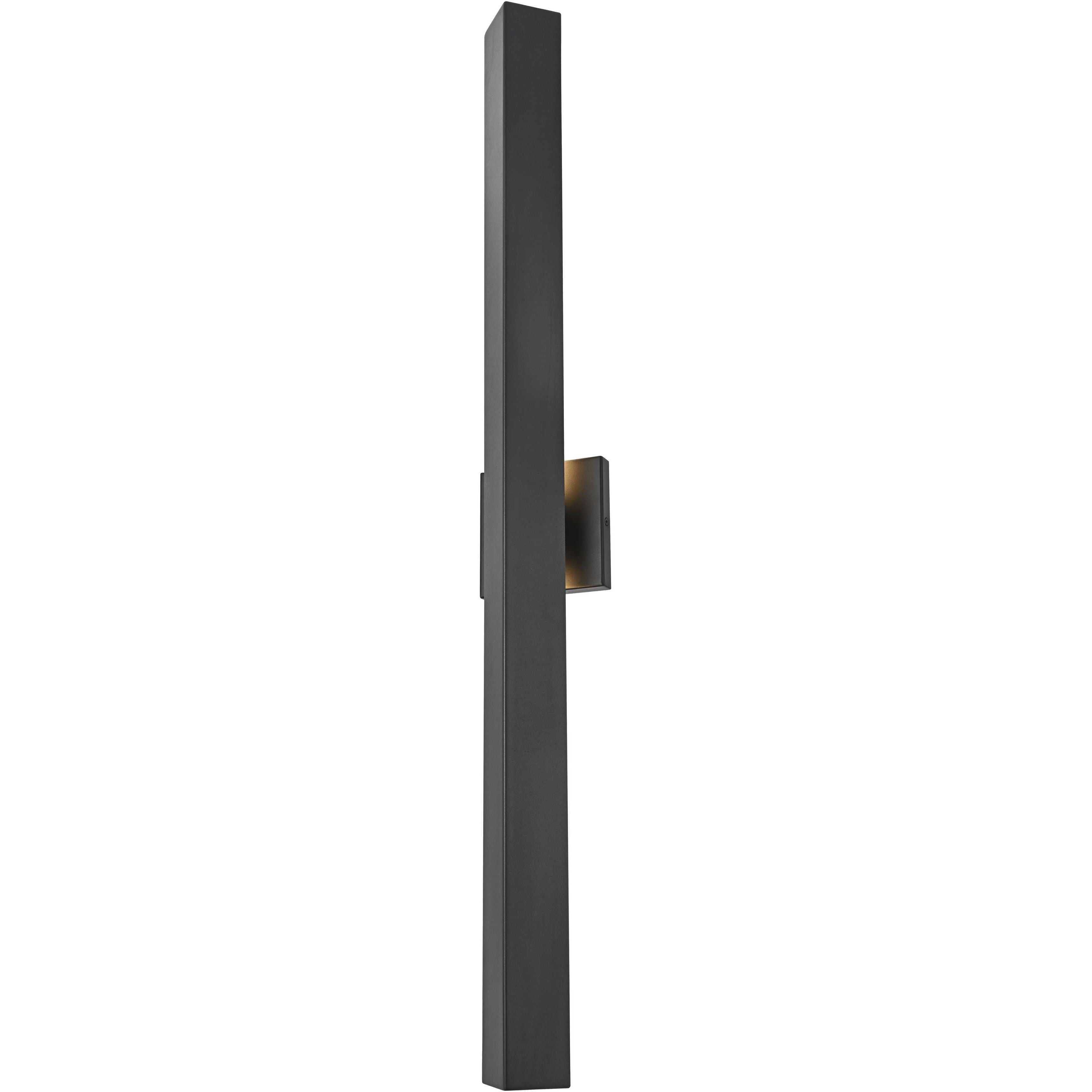 Troy 2 Light 38 inch Black Outdoor Wall Sconce