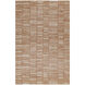 Marseille 108 X 72 inch Sand/Brick/Khaki Handmade Rug in 6 x 9