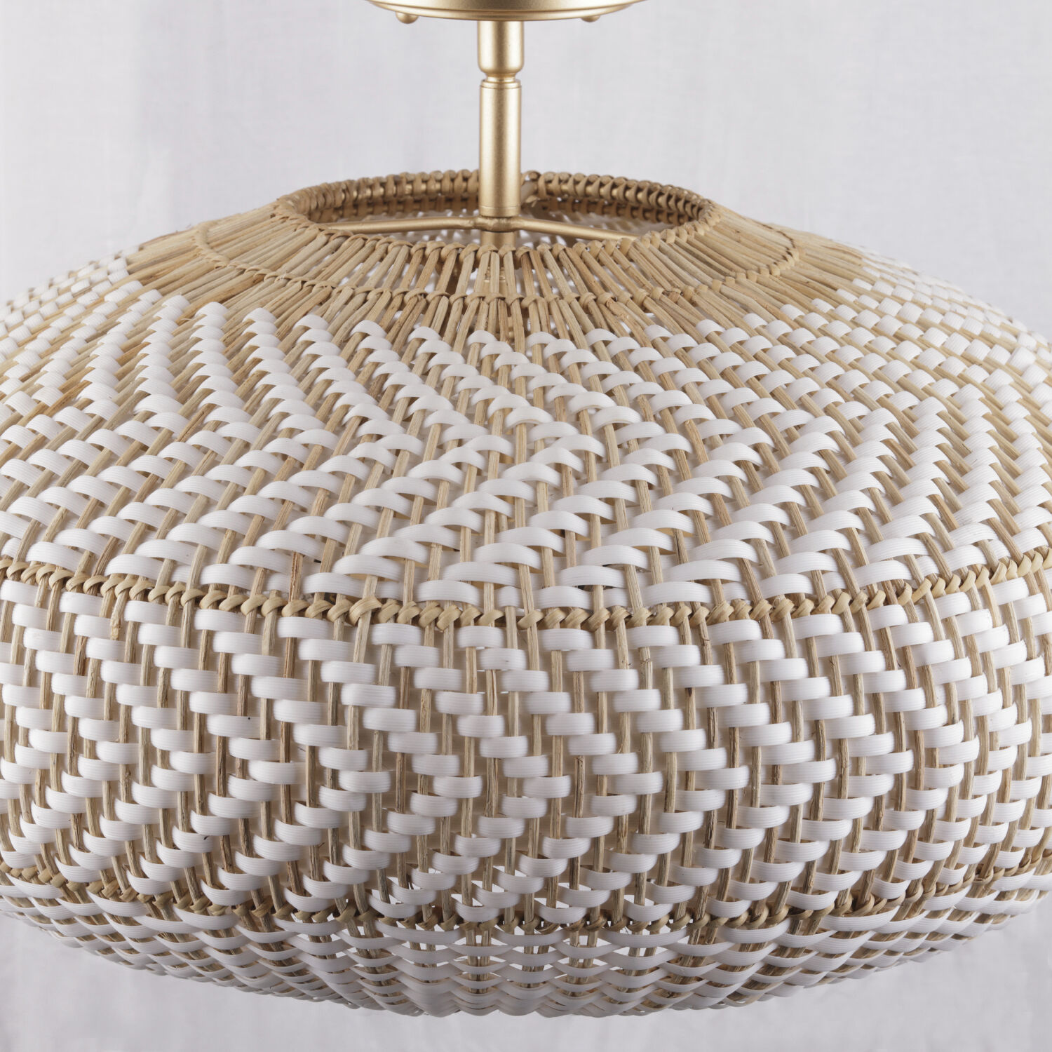 Zanzibar 4 Light 22 inch Soft Gold Semi Flush Ceiling Light