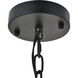 Nocturne 1 Light 24 inch Black Pendant Ceiling Light