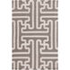 Archive 36 X 24 inch Brown and Neutral Area Rug, Wool