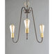 Haven 3 Light 18.5 inch Oil Rubbed Bronze/Antique Brass Single-Tier Chandelier Ceiling Light in Oil Rubbed Bronze and Antique Brass