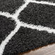 Urban Shag 114 X 79 inch Black Rug, Rectangle