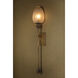 Daith 1 Light 6 inch Vintage Brass Wall Sconce Wall Light