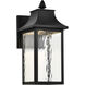 Austen LED 13.25 inch Matte Black Outdoor Wall Sconce